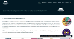 Desktop Screenshot of hodsockpriory.com